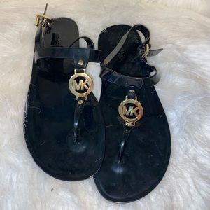 Michael kors jelly sandals